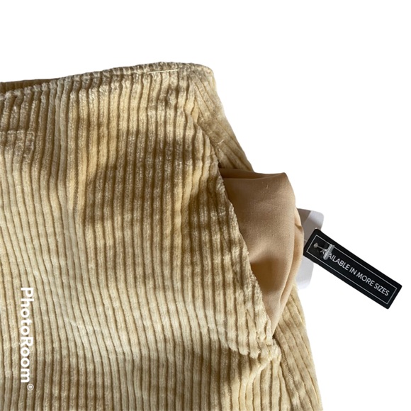 BP Plus Size Womens Corduroy Notched Hem Skirt - Picture 6 of 12